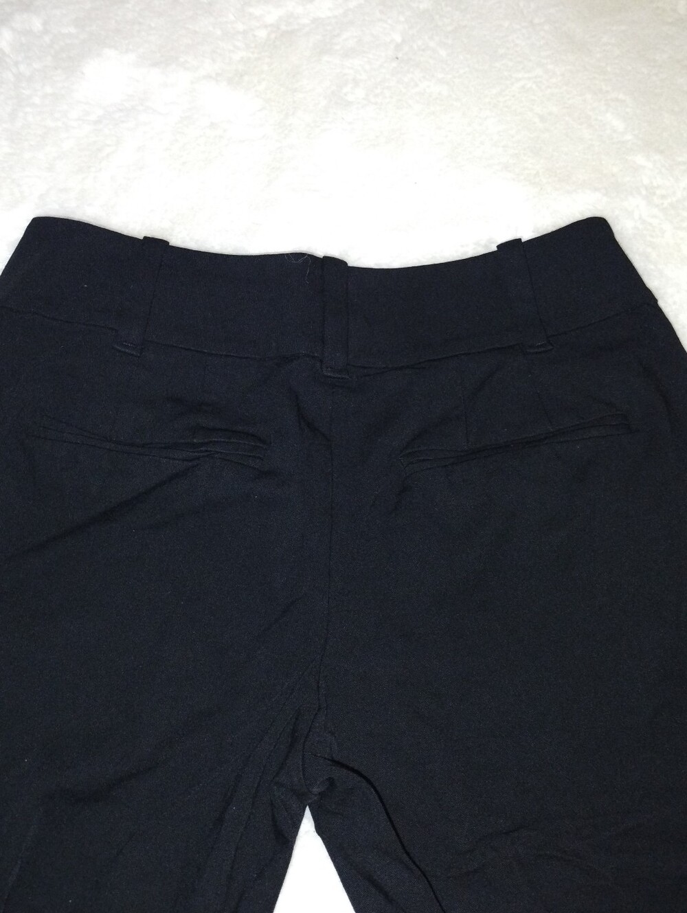 Ann Taylor Black Wide-Leg Dress Pants - Picture 3 of 10
